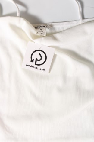Damska koszulka na ramiączkach Monki, Rozmiar XL, Kolor Biały, Cena 32,41 zł