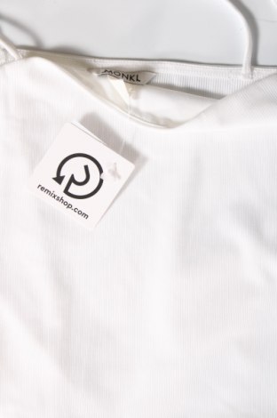 Γυναικείο αμάνικο μπλουζάκι Monki, Μέγεθος L, Χρώμα Λευκό, Τιμή 3,13 €