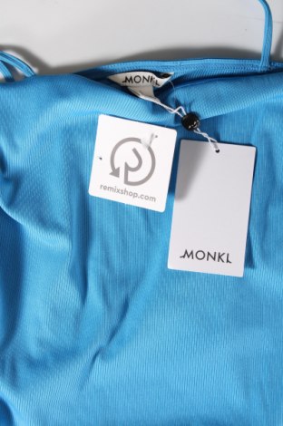 Γυναικείο αμάνικο μπλουζάκι Monki, Μέγεθος L, Χρώμα Μπλέ, Τιμή 3,13 €