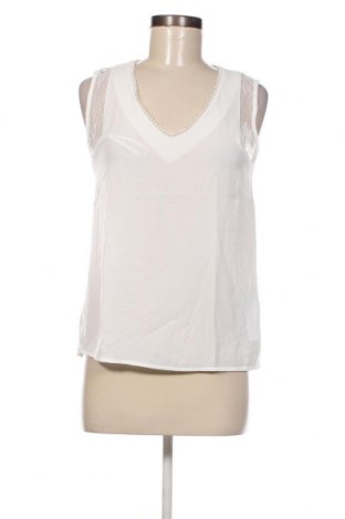 Γυναικείο αμάνικο μπλουζάκι Naf Naf, Μέγεθος M, Χρώμα Λευκό, Τιμή 4,78 €