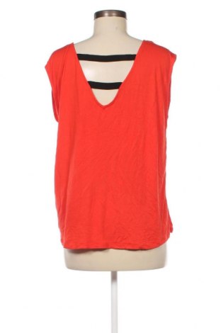 Γυναικείο αμάνικο μπλουζάκι Naf Naf, Μέγεθος XL, Χρώμα Κόκκινο, Τιμή 3,16 €