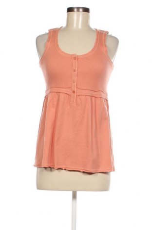 Γυναικείο αμάνικο μπλουζάκι Naf Naf, Μέγεθος M, Χρώμα Πορτοκαλί, Τιμή 2,48 €