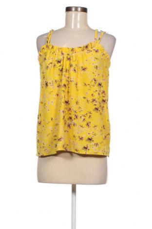 Γυναικείο αμάνικο μπλουζάκι Naf Naf, Μέγεθος S, Χρώμα Κίτρινο, Τιμή 2,41 €