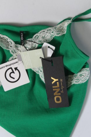 Γυναικείο αμάνικο μπλουζάκι ONLY, Μέγεθος M, Χρώμα Πράσινο, Τιμή 2,09 €