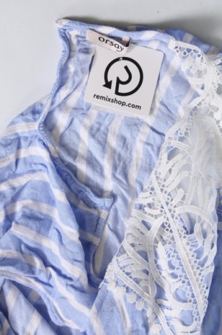 Γυναικείο αμάνικο μπλουζάκι Orsay, Μέγεθος M, Χρώμα Μπλέ, Τιμή 8,04 €