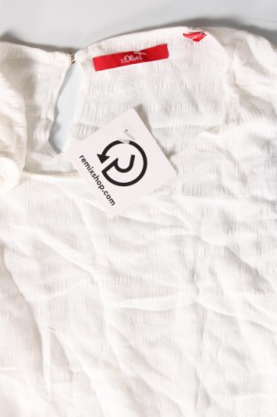 Γυναικείο αμάνικο μπλουζάκι S.Oliver, Μέγεθος M, Χρώμα Λευκό, Τιμή 6,19 €