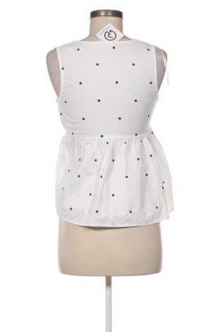 Γυναικείο αμάνικο μπλουζάκι Sinsay, Μέγεθος XS, Χρώμα Λευκό, Τιμή 12,03 €