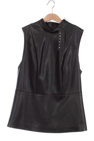 Γυναικείο αμάνικο μπλουζάκι Sisley, Μέγεθος S, Χρώμα Μαύρο, Τιμή 18,60 €