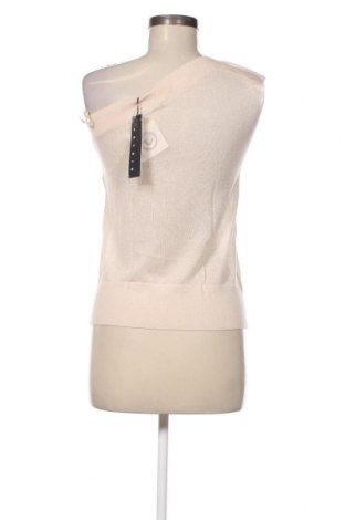Γυναικείο αμάνικο μπλουζάκι Sisley, Μέγεθος XS, Χρώμα Εκρού, Τιμή 11,96 €