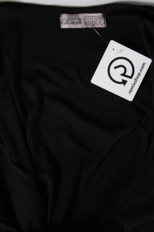 Γυναικείο αμάνικο μπλουζάκι Stitch & Soul, Μέγεθος XL, Χρώμα Μαύρο, Τιμή 3,22 €