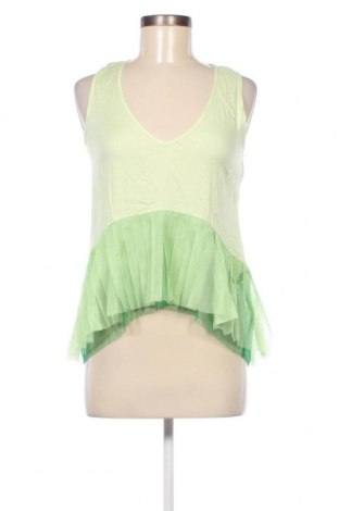 Γυναικείο αμάνικο μπλουζάκι TWINSET, Μέγεθος S, Χρώμα Πράσινο, Τιμή 19,98 €