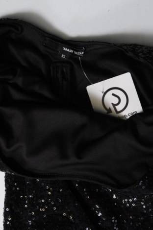Γυναικείο αμάνικο μπλουζάκι Tally Weijl, Μέγεθος XS, Χρώμα Μαύρο, Τιμή 3,77 €
