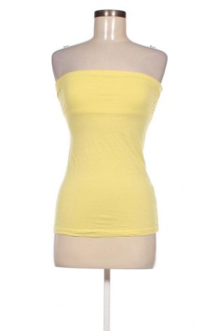 Γυναικείο αμάνικο μπλουζάκι Tally Weijl, Μέγεθος XS, Χρώμα Κίτρινο, Τιμή 1,77 €