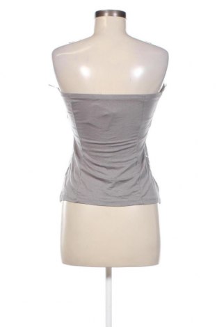 Γυναικείο αμάνικο μπλουζάκι Tally Weijl, Μέγεθος L, Χρώμα Ασημί, Τιμή 3,78 €