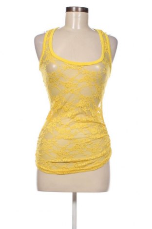 Γυναικείο αμάνικο μπλουζάκι Tally Weijl, Μέγεθος S, Χρώμα Κίτρινο, Τιμή 2,89 €