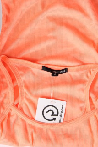 Γυναικείο αμάνικο μπλουζάκι Tally Weijl, Μέγεθος XS, Χρώμα Πορτοκαλί, Τιμή 2,97 €