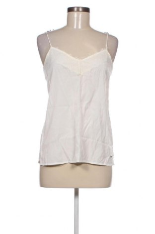 Γυναικείο αμάνικο μπλουζάκι Tom Tailor, Μέγεθος S, Χρώμα Λευκό, Τιμή 2,60 €