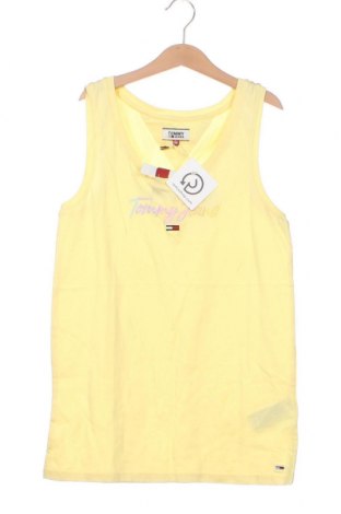 Γυναικείο αμάνικο μπλουζάκι Tommy Jeans, Μέγεθος XS, Χρώμα Κίτρινο, Τιμή 18,26 €