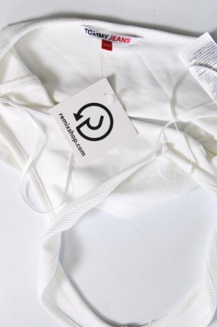 Γυναικείο αμάνικο μπλουζάκι Tommy Jeans, Μέγεθος XXS, Χρώμα Λευκό, Τιμή 38,35 €