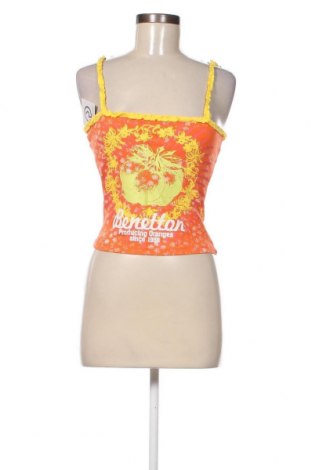 Damska koszulka na ramiączkach United Colors Of Benetton, Rozmiar M, Kolor Kolorowy, Cena 31,99 zł