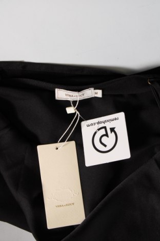 Γυναικείο αμάνικο μπλουζάκι Vera & Lucy, Μέγεθος M, Χρώμα Μαύρο, Τιμή 10,82 €
