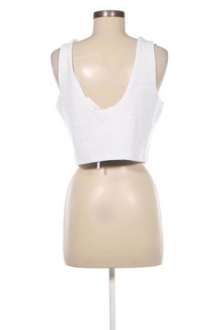 Γυναικείο αμάνικο μπλουζάκι Weekday, Μέγεθος XL, Χρώμα Λευκό, Τιμή 5,52 €