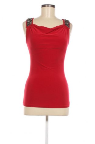 Γυναικείο αμάνικο μπλουζάκι Yessica, Μέγεθος S, Χρώμα Κόκκινο, Τιμή 1,60 €