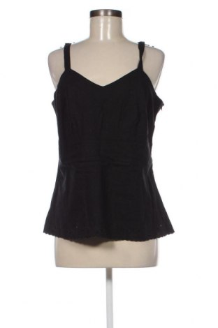 Γυναικείο αμάνικο μπλουζάκι Yours, Μέγεθος XL, Χρώμα Μαύρο, Τιμή 3,97 €