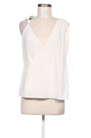 Γυναικείο αμάνικο μπλουζάκι Zara, Μέγεθος S, Χρώμα Λευκό, Τιμή 5,19 €