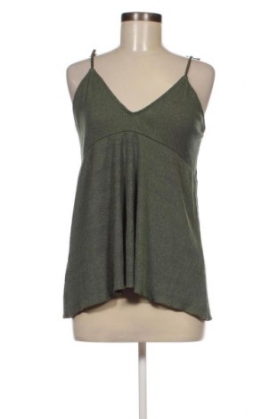 Γυναικείο αμάνικο μπλουζάκι Zara Trafaluc, Μέγεθος S, Χρώμα Πράσινο, Τιμή 2,92 €