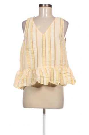 Γυναικείο αμάνικο μπλουζάκι mbyM, Μέγεθος S, Χρώμα Κίτρινο, Τιμή 11,96 €