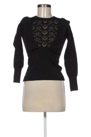 Дамски пуловер, Размер XS, Цвят Черен, Цена 22,19 лв.