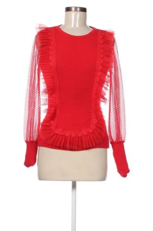 Дамски пуловер, Размер S, Цвят Червен, Цена 3,08 лв.