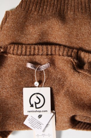 Дамски пуловер Anna Field, Размер S, Цвят Кафяв, Цена 19,78 лв.