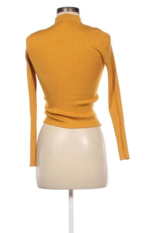 Дамски пуловер Bershka, Размер S, Цвят Жълт, Цена 3,19 лв.