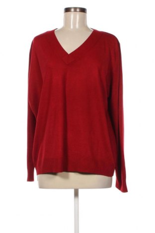 Дамски пуловер Bhs, Размер XXL, Цвят Червен, Цена 9,78 лв.