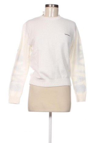 Γυναικείο πουλόβερ Calvin Klein Jeans, Μέγεθος XS, Χρώμα Λευκό, Τιμή 91,75 €