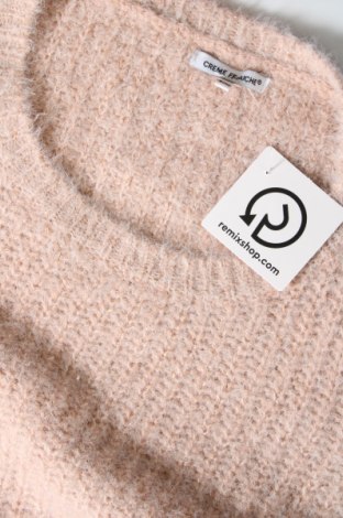Дамски пуловер Creme Fraiche, Размер S, Цвят Кафяв, Цена 5,22 лв.