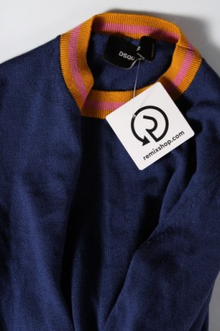 Дамски пуловер Dsquared2, Размер S, Цвят Син, Цена 100,51 лв.