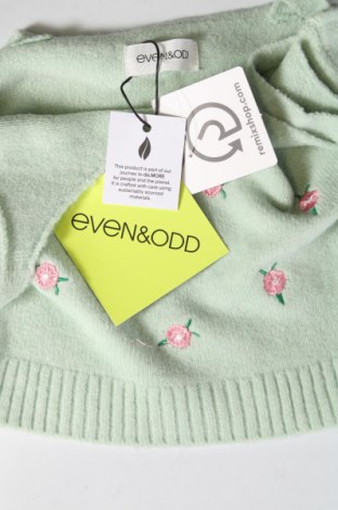 Дамски пуловер Even&Odd, Размер XS, Цвят Зелен, Цена 9,20 лв.