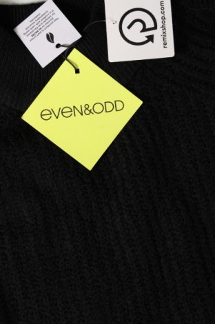 Дамски пуловер Even&Odd, Размер L, Цвят Черен, Цена 46,00 лв.