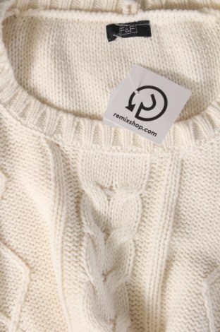 Γυναικείο πουλόβερ F&F, Μέγεθος M, Χρώμα Εκρού, Τιμή 4,75 €