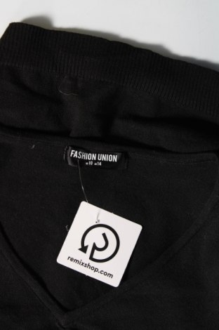 Γυναικείο πουλόβερ Fashion Union, Μέγεθος M, Χρώμα Μαύρο, Τιμή 10,32 €