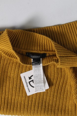 Дамски пуловер Forever 21, Размер L, Цвят Жълт, Цена 6,20 лв.