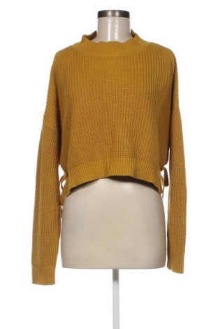 Дамски пуловер Forever 21, Размер L, Цвят Жълт, Цена 19,99 лв.
