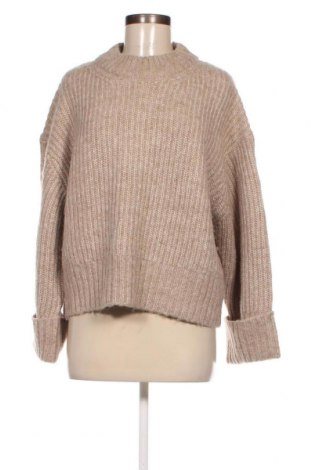 Дамски пуловер Gina Tricot, Размер XL, Цвят Бежов, Цена 18,36 лв.