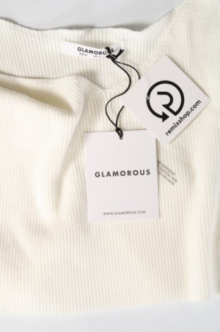 Дамски пуловер Glamorous, Размер L, Цвят Бял, Цена 14,79 лв.