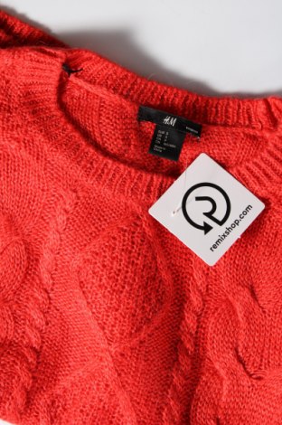 Γυναικείο πουλόβερ H&M, Μέγεθος S, Χρώμα Κόκκινο, Τιμή 1,66 €