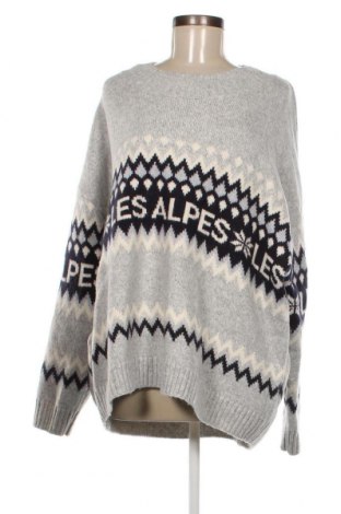 Дамски пуловер H&M, Размер L, Цвят Сив, Цена 7,33 лв.
