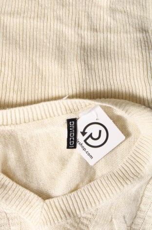 Damski sweter H&M Divided, Rozmiar S, Kolor ecru, Cena 66,67 zł